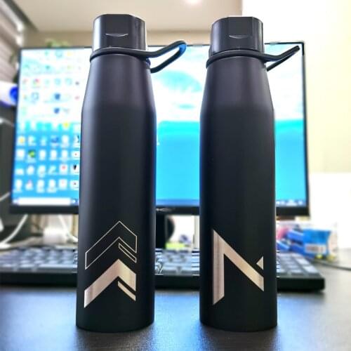 KOMH 500ml Insulated Vacuum Flask Stainless Steel Water Bottle Thermos for Sport Water Bottles
