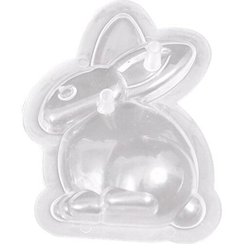 Creative 3D DIY Silicone Mold Rabbit Bunny Mousse Molds Christmas Cake Cupcake Fondant Chocolate Moulds Cake Decorating Tool