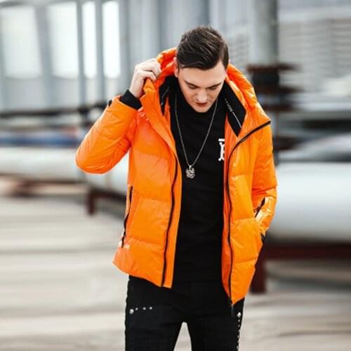 New Winter Jacket Men High Quality Fashion Casual Coat Hood Thick Warm Waterproof Down Jacket Male Winter Parkas Outerwear