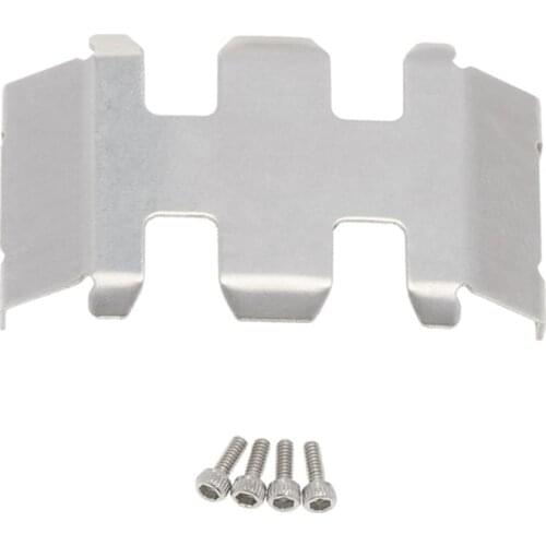 Metal Chassis Armor Protector Skid Plate Upgrade Parts for 1/24 RC Crawler Axial SCX24 90081 AXI00002 Accessories