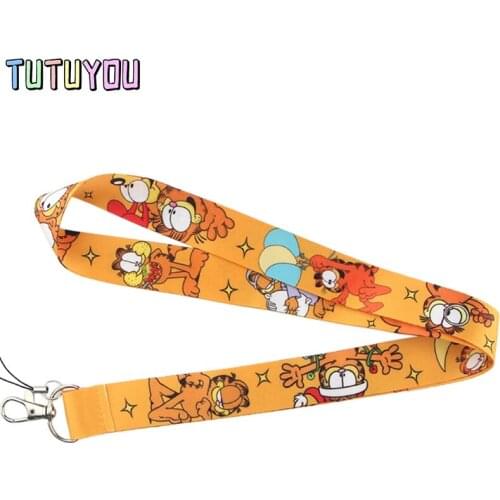 PC274 Cute Cat Lanyard Badge ID Lanyards Lanyard Neck Straps Chain Necklace Accessories