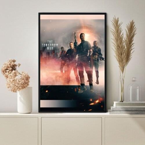 The Tomorrow War Movie Poster Canvas Print Art Wall Painting Home Decoration Gift