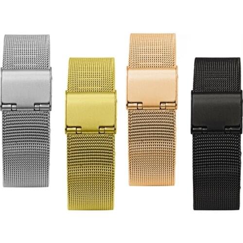 Milanese loop strap for For Garmin approach S60 D2 Delta Fenix 5 plus stainless steel metal watchband bracelet for Gear S3