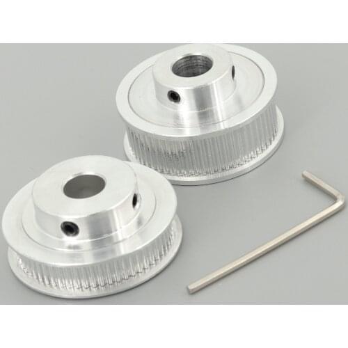 GKTOOLS GT2 Timing Pulley 2GT 60 Teeth Bore 5/6/6.35/8/10/12/14/15mm Synchronous Wheels Width 6/9/10/15mm Belt 3D Printer Parts