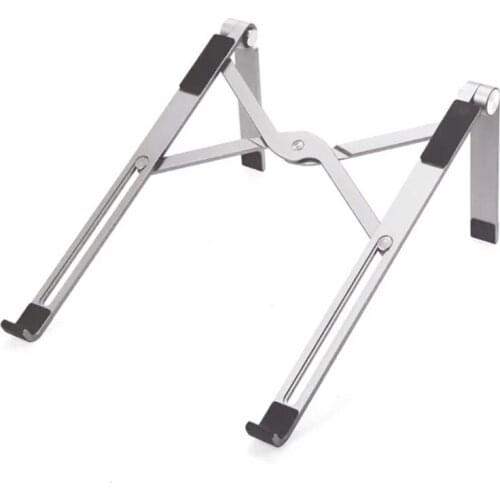 Folding Adjustable Laptop Stand Aluminum Alloy Portable Tablet Bracket Heat Reduction Holder Support 11-15.6 inches PC