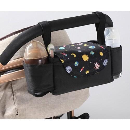 4 Styles Baby Stroller Bag Organizer Cup Holder Universal Large Capacity Hanging Bag Mummy Diaper Bag Baby Stroller Accessories