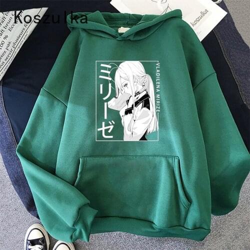 Japanese Fashion Hoodie 86-Eighty Six Hoodies Women Eighty Six Anime Rose Print Hoody Pullover Full Sleeve Casual Clothing Style