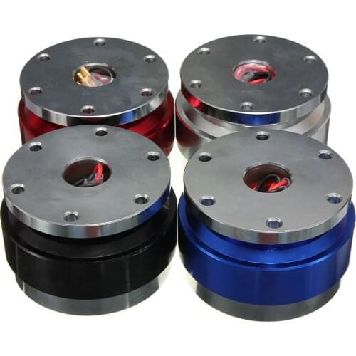 1 Pc Aluminum Alloy Universal Durable Car Auto Steering Wheel Quick Release Adapter Snap Off Boss Kit 4 Colors for Optional