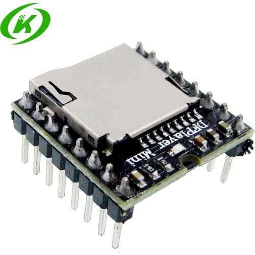 10Pcs/lot Mini MP3 Player Module TF Card U Disk Mini MP3 Player Audio Voice Module Board DF Play