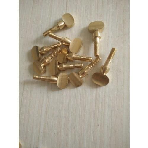10PCS High Quality Gold Saxophone Neck Screw Sax Neck Screw Copper Woodwind Instrument Durable Repair Tools Saxophone Accessorie