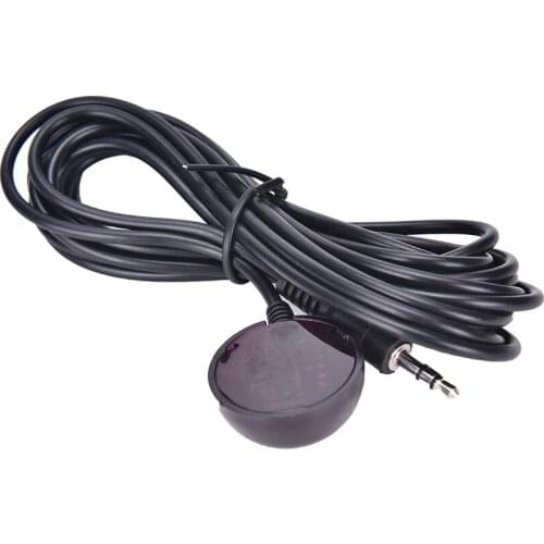 3M For IR Receiver Emitter Extender Repeater System 3.5mm IR Infrared Remote Control Receiver Extension Cord Cable W/ LED Light