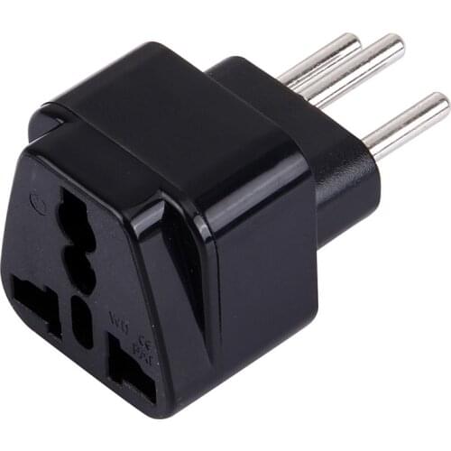 3 Pin AC 250V 10A-16A Switzerland Swiss To EU AU US UK AC Power Travel Plug 3 Round Pin Swiss Plug Adaptor Wireless Conversion