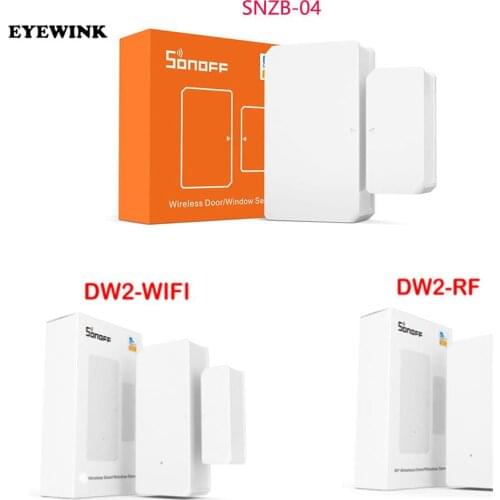 SONOFF SNZB-04 Zigbee Smart Door Window Sensor Mini Door Alarm Sensor Work With Zigbee Bridge For Smart Home Security