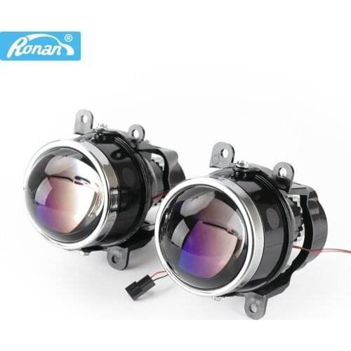 RONAN 3.0inch G2 type bi xenon Fog Light projector lens D2S D2H H11 Lamps for universal car styling retrofit upgrade retrofit