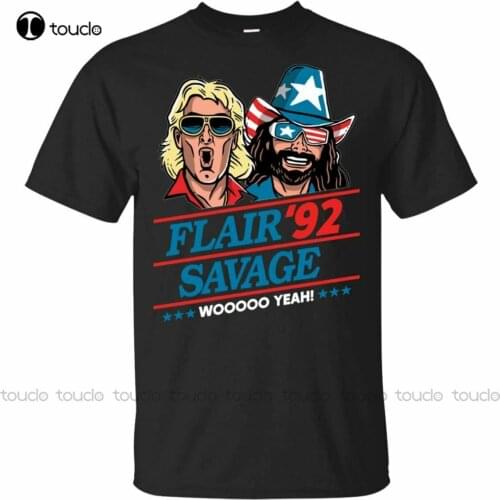 Funny Flair 92 Savage Woo Yeah T-Shirt MenS Tee Shirt Short Sleeve S-5Xl Crewneck Shirts