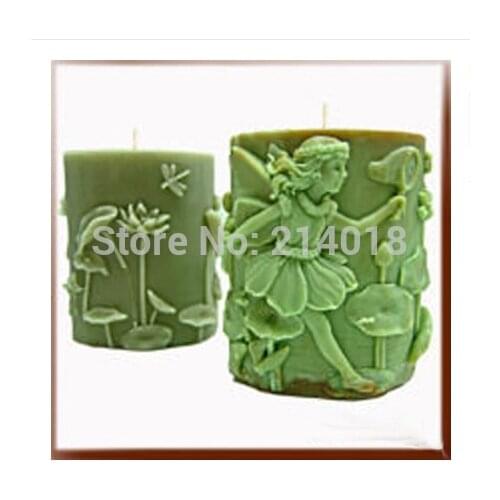DIY Sell hot Girl shot Dragonfly Series silicon soap mold Cake decoration mold Handmade soap mold