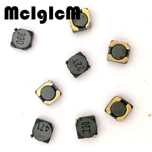 McIgIcM 2000pcs Shielded SMD power Inductor 5D28 2.2uH 3.3uH 4.7uH 10uH 22uH 33uH