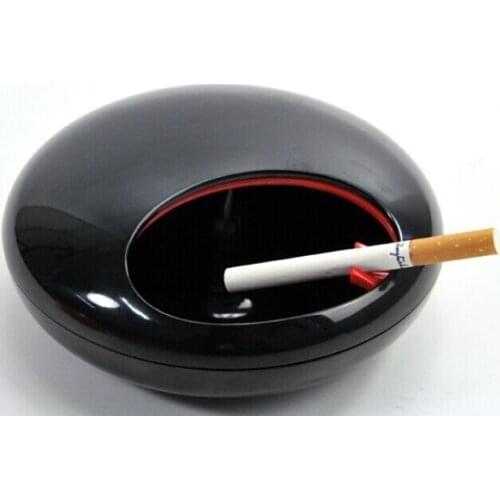 Fashion Round Resin Ashtray High-Grade Portable Rotary Ashtray Free Shipping