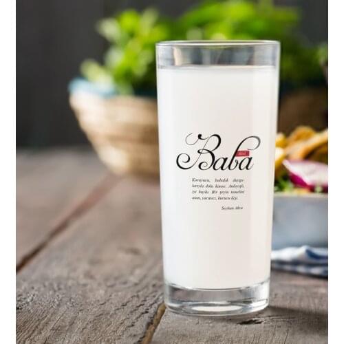 Personalized Colorful Printed Mânâ Father Raki Bardağı-1