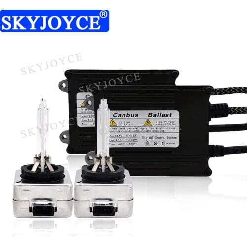 SKYJOYCE 1 Set 12V 35W D1S D3S Canbus HID light Kit 35W D1S D3S Canbus D1S D3S hid headlight kit 4300K 6000K 8000K D1R D3R Kit