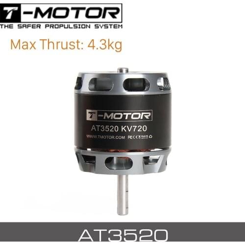 T-MOTOR AT3520 KV550 / KV720 / KV850 Long Shaft Brushless Motors For Remote Control Drone
