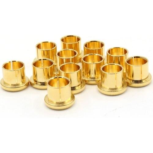 24pcs RCA Cap protector dust proof Brass Gold Plated Audiophile Shielding Cap