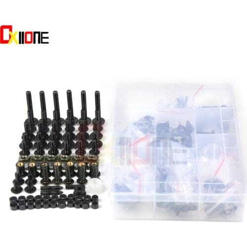 Aluminium Universal Motorcycle Fairing Bolts Nuts For YAMAHA YZF750R YZF600R YZF1000R THUNDERACE