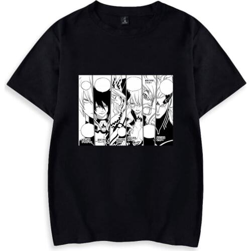 Edens Zero Printing Spring Summer Holiday Street Graffiti Style Men/Women Casual Camping T-shirt Novelty street style