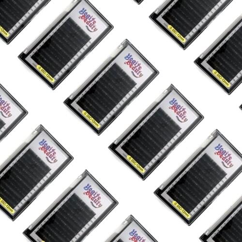 Classic or Dramatic Individual Eyelash Extensions 0.05-0.20mm Silk Lashes from Yogife Beauty