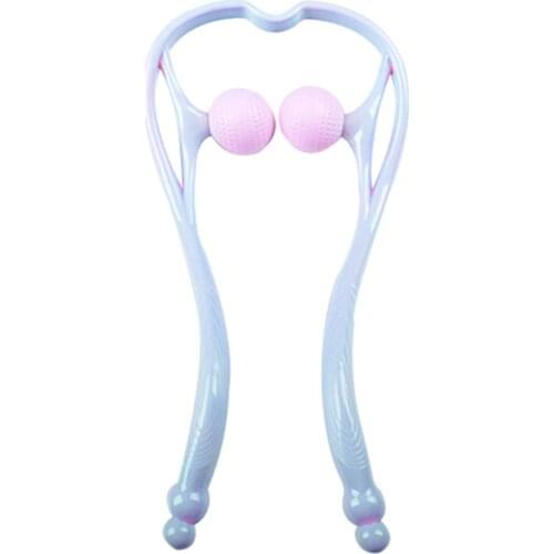 Hot Neck Massager Shiatsu Deep Tissue Dual Trigger Points Shoulder Massager with Ergonomic Handle Design sy998