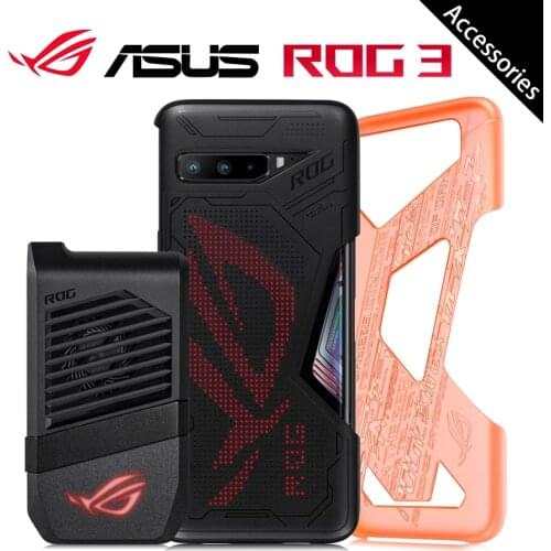 New for ASUS ROG Phone 3 Case Lighting Armor Case Aero Case AeroActive Cooler 3 Cover Glare Light For ROG Gaming Phone 3