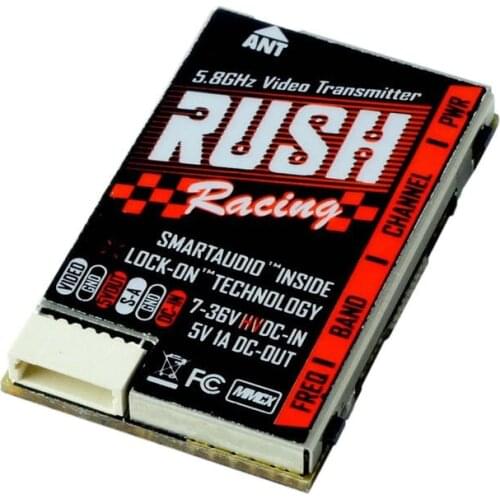 RUSH Tank RACING VTX Race Edition 5.8GHz 48CH PIT / 25 / 50 / 100 / 200 mW Transmitter For FPV Racing Drone