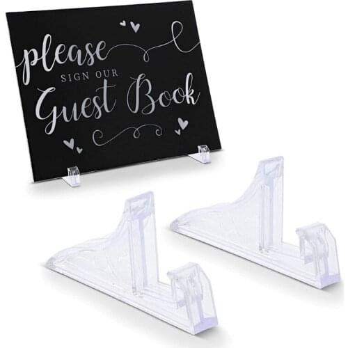 Plate Stands Holder Display Easels Stands Stable Triangular Design Holder Creative Present for Family Friends