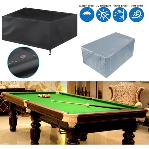 Billiard Table tennis Dust Cover Dustproof Waterproof 7 8 9 Foot Outdoor furniture Table Protector 210D Oxford Rain proof