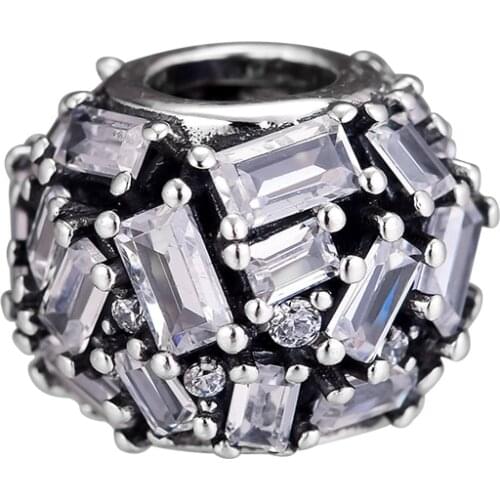 DIY Beads For Jewelry Making Chiselled Elegance Charm Fits Original Bracelets For Woman Sterling Silver Jewelry