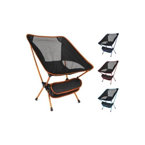 Travel Ultralight Folding Chair Superhard High Load Outdoor Camping Chair Portable Beach Hiking Picnic Seat Fishing Tools Chair