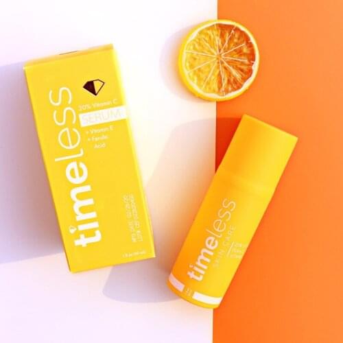 Timeless 20% Vitamin C + E + Ferulic Acid serum Whitening Moisturizing Essence Remove Dark Spots Brighten skin Color Antioxidant