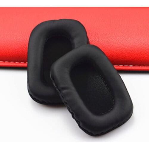 Replacement Ear Pads for ATH-SQ5 SQ505 Headphones PU Leather Cushion Pads