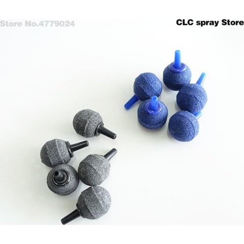 5PCS/Set Aquarium Pond Cylinder Bubble Air Stone Fish Tank Aeration Aerator Diffuser
