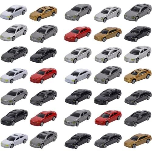 50pcs HO Scale Model Car 1:87 Building Train Scenery ,2020 New