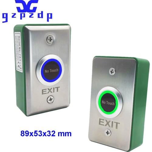 DC12V 24V Surface Install Contactless Access Control Door Lock Release Switch Infrared No Touch Exit Button