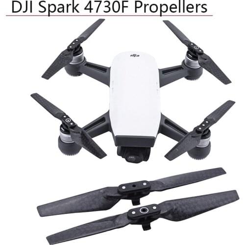 Quick Release 4730F Carbon Fiber Propellers Foldable Props Blade for DJI Spark CW CCW Paddle Replacement Drone Accessories