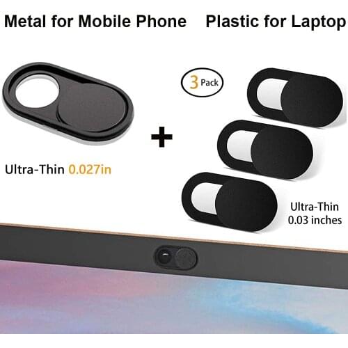 Computer Laptop Camera Cover Webcam Cover Slide for Phone Lens Macbook Pro iMac Laptop Surfcase Pro Echo Show Phone Camera Block