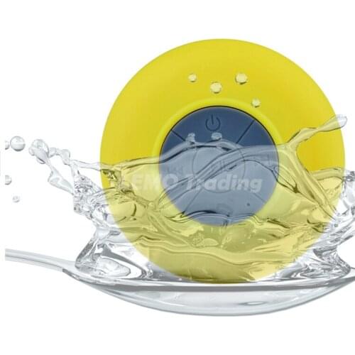 Colorful waterproof Wireless Bluetooth Portable Mini Shower Speaker & Handsfree speaker for iphone samsung HTC MP4 40pcs/lot