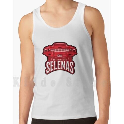" Anything For Selenas " tank tops vest sleeveless Anything For Selenas Selena Quintanilla Latin Queen Mexican Hispanic
