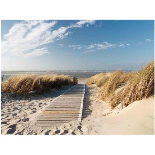 Dpsprue 5d Diy Square/Round Diamond Painting Beach Embroidery Diamond Paintings Needlework Mosaic Kit Painting Gift