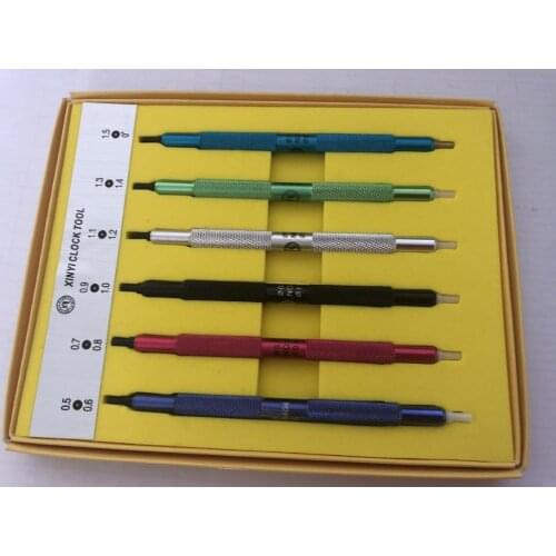 Watch Hand Installing and Fitting Tools Set of 6