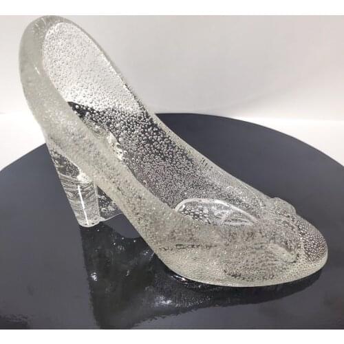 DIY Crystal Epoxy Mold High Heels Princess Crystal Shoe Set Decoration Silicone Mold Crystal High Heels Mold