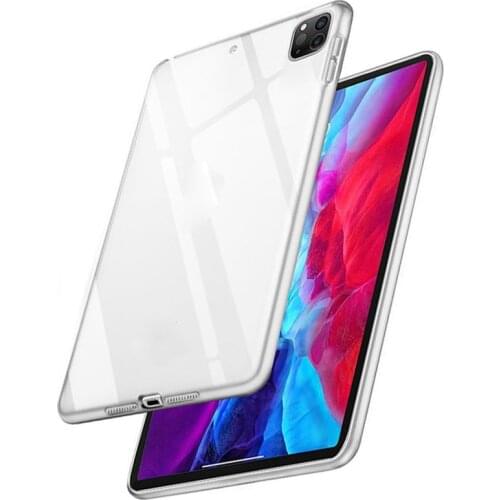 Clear Case For iPad Pro 12.9" 2021 2020 2018 Soft TPU Transparent Case For iPad 9.7" 2017 2018 Air 1 2 3 10.5" iPad 10.2" 2019