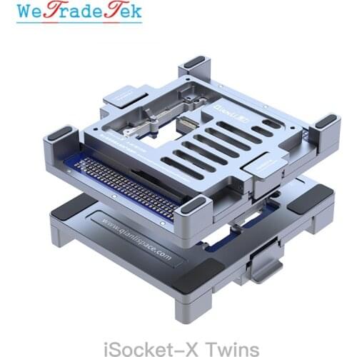 Qianli iSocket X Twins Double Side Testing Fixture IP X Motherboard Layered Separation Diagnostic Repair Tool Pre-sale